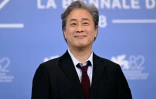 Le réalisateur sud-coréen Park Chan-wook lors d'un photocall pour le film "No Other Choice" à la 82e Mostra de Venise, le 29 aoûtt 2025 au Lido de Venise