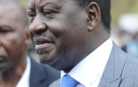Raila Odinga, candidat à la présidentielle kényane, le 11 août 2017 à Nairobi