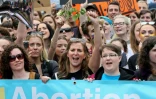 Des femmes manifestent pour la libéralisation de l'avortement, le 30 septembre 2017 à Dublin, en Irlande