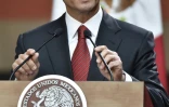 Le président mexicain Enrique Pena Nieto à Mexico le 8 janvier 2016