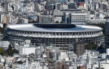 Le stade olympique de Tokyo après son inauguration le 30 novembre 2019 