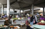 Le marché VoloVolo de Moroni, le 13 janvier 2024 aux Comores