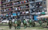 Manifestation anti-gouvernementale à Nairobi, le 23 juillet 2024 au Kenya