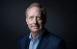 Le patron de Microsoft, Brad Smith, le 12 novembre 2022 à Paris