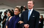 Le Grand-Duc Henri de Luxembourg et son épouse la Grande-Duchesse Maria-Teresa à Venise à Venise, le 1er septembre 2024