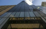 L'entrée de la Trump Tower à New York, le 21 mars 2024