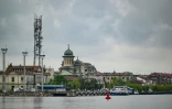 Vue partielle de Sulina sur les bords du Danube, en Roumanie le 10 mai 2026
