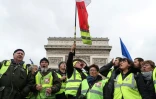 Des "gilets jaunes" manifestent Ă Paris, le 9 mars 2019