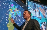 Orlando Morando, secrétaire à la sécurité urbaine de Sao Paulo, au centre de vidéosurveillance Smart Sampa, le 25 février 2026à Sao Paulo, au Brésil
