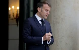 Le président français Emmanuel Macron, le 21 avril 2026 à l'Elysée à Paris