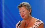 La Commissaire européenne aux Affaires intérieures Ylva Johansson à Bruxelles le 7 septembre 2020