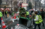 Manifestation de "gilets jaunes" à Paris, le 5 janvier 2019