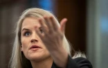 Frances Haugen témoigne lors d'une audience du Comité sénatorial du commerce, des sciences et des transports, le 5 octobre 2021, à Washington