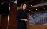 Nancy Pelosi, la présidente démocrate de la Chambre des représentants, le 14 février 2019 à Washington
