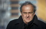 L'ancien président de l'UEFA Michel Platini, à son arrivée à la Cour d'appel de Muttenz près de Bâle (Suisse), le 3 mars 2025