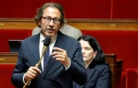 Le député socialiste Jérôme Guedj s'exprime à l'Assemblée nationale, à Paris, le 14 mai 2024