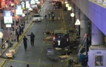 Photo fournie par Ilhas News Agency montrant l'aéroport international d'Istanbul après le triple attentat qui a fait des dizaines de morts et de blessés, le 28 juin 2016