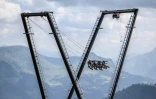 La balançoire du Grand Chamossaire, au-dessus de Villars-sur-Ollon, en Suisse, le 20 juillet 2026