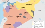 Les forces en présence en Syrie