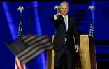 Le président élu des Etats-Unis Joe Biden à Wilmington le 7 novembre 2020