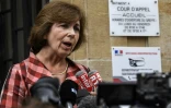 Me Marie-Christine Chastant-Morand, avocate des parents de Grégory, le 4 août 2017 devant la Cour d'appel de Dijon