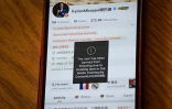 Le compte de la star du football Kylian Mbappé sur le réseau chinois Weibo inaccessible, le 28 octobre 2026 