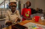 Les testeurs de café de la plantation de Gorongosa, le 20 mai 2022