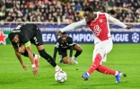 Le défenseur de Monaco Jordan Teze durant le match de Ligue des champions contre la Juventus Turin, à Monaco le 28 janvier 2026