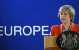 Theresa May la Première ministre britannique, le 21 octobre 2016 à Bruxelles