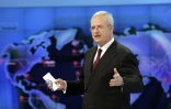 Martin Winterkorn, ancien patron de Volkswagen, le 9 janvier 2012 Ă Detroit (Michigan, Etats-Unis)