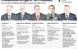 Présidentielle en Algérie : les 5 candidats