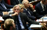 Le Premier ministre Michel Barnier l'Assemblée nationale à Paris le 22 octobre 2024