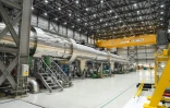 La turbine de la centrale nucléaire d'Olkiluoto 3, à Eurajoki en Finlande, le 18 mai 2026
