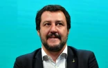 Le ministre italien de l'Intérieur et vice-Premier ministre Matteo Salvini, le 13 juin 2018 à Rome