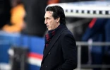 L'entraîneur espagnol du PSG, Unai Emery, lors du quart de finale de la Coupe de France face à Marseille, au Parc des Princes, le 28 février 2018