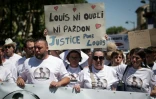 La marche blanche en hommage à Louis, à Carcassonne, samedi 4 juillet 2026