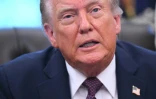 Le président américain Donald Trump s'exprime dans le bureau ovale de la Maison Blanche à Washington, le 15 septembre 2025