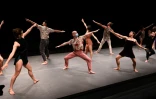 Répétition du ballet "2019" du chorégraphe israélien Ohad Naharin à l'Opéra Berlioz à l'occasion du 42e Festival de Danse de Montpellier, à Montpellier, le 23 juin 2022