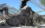 Du sel marin non transformé à l'intérieur des marais salants abandonnés d'Ulcinj, le 2 juin 2026 au Monténégro