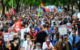 Manifestation de personnels soignants Ă Bordeaux le 16 juin 2020