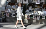 Un mannequin présentant un modèle de la collection automne 2018 - hiver 2019 de Chanel. Paris, 3 juillet 2018.