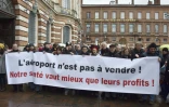 Manifestation à Toulouse contre la privatisation partielle de l'aéroport de Toulouse-Blagnac