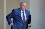 Le ministre de la Cohésion des territoires Jacques Mézard, quittant le palais de l'Elysée, le 14 septembre 2017 à Paris