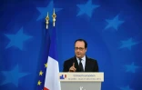 François Hollande s'est exprimé à Bruxelles au cours d'une conférence de presse, le 15 décembre 2016