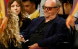 L'acteur Jack Nicholson assiste au match de play-offs NBA entre les Los Angeles Lakers et les Memphis Grizzlies, à Los Angeles, le 28 avril 2023