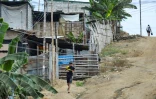 Le bidonville la "Cité de Dieu", dans le quartier du Mont Sinai, le 26 juillet à Guayaquil, en Equateur