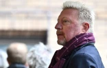 L'ancien joueur de tennis allemand Boris Becker kugé devant un tribunal à Londres le 6 avril 2022