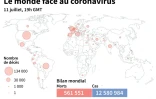 Le monde face au coronavirus