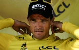 Le Belge Greg Van Avermaet toujours maillot jaune après la 5e étape du Tour de France, le 11 juillet 2018 à Quimper