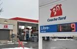 Une supérette Couche-Tard dans une station-service de Montréal, le 13 janvier 2021